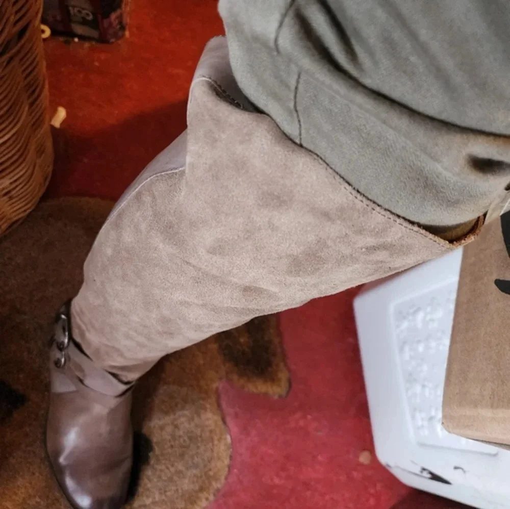 Lucky Brand Over the‎ Knee Neutral Boots 9.5